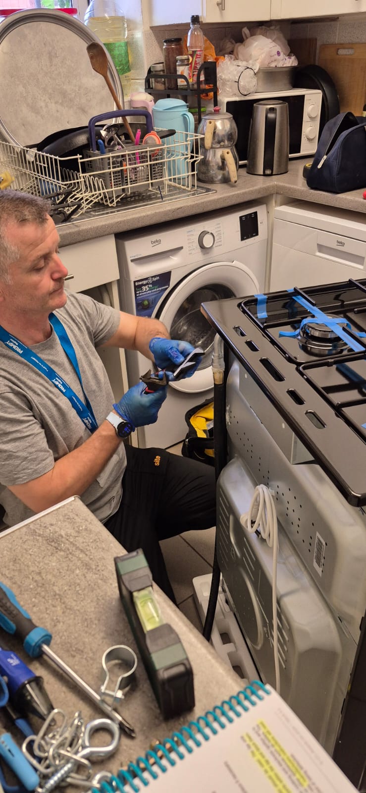 New Kitchen Appliance Fitting